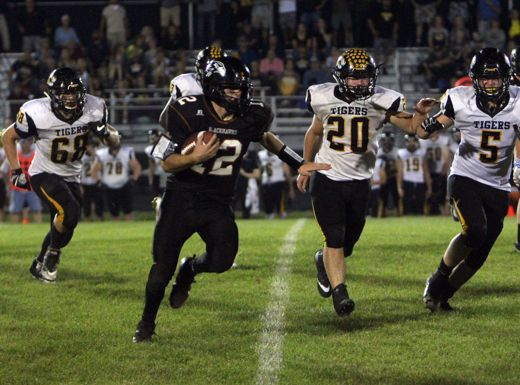 Northwestern at Bloomer football 9-14-18